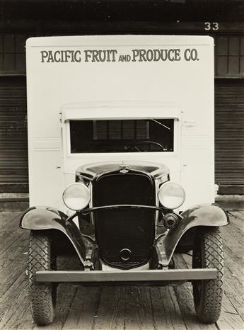 (GENERAL MOTORS TRUCK COMPANY) A company salesmans album with approximately 50 photographs depicting commercial trucks, including oil